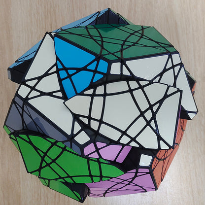 Gecube Golden Ratio Labyrinth Dodecahedron -15cm Jumbling Master's Puzzle