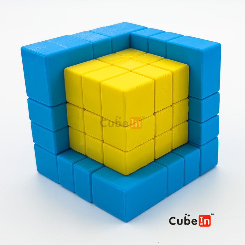 Gray Matter Mirror 4x4x4 Illusion Inside cube