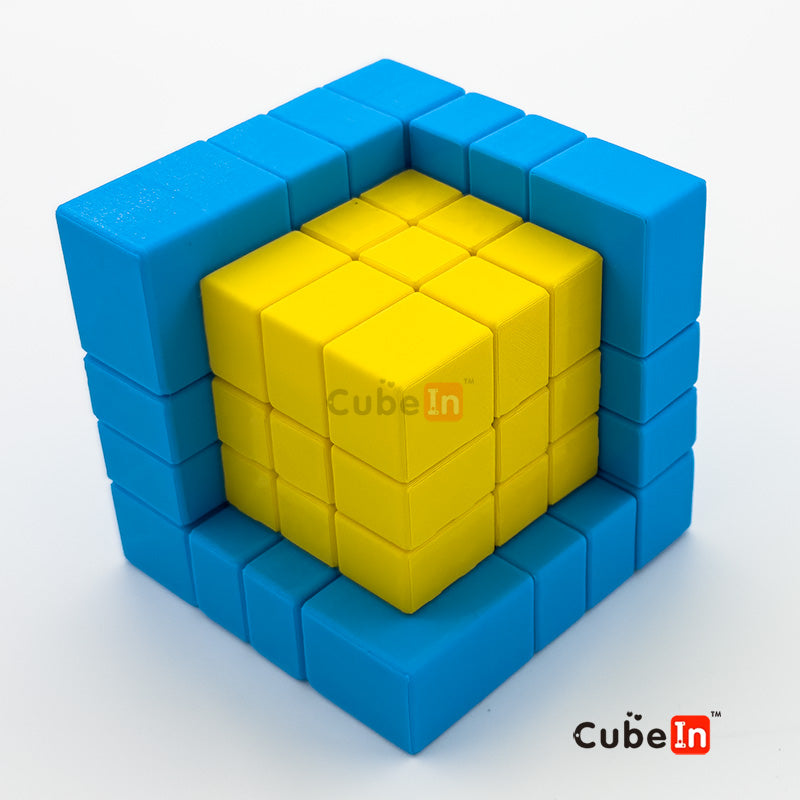 Gray Matter Mirror 4x4x4 Illusion Inside cube