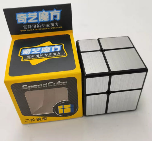 Qiyi 2x2 Mirror Cube gold/silver