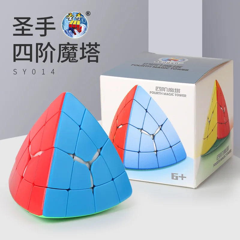 Shengshou 4x4 Magic Tower Pyramid - CubeIn