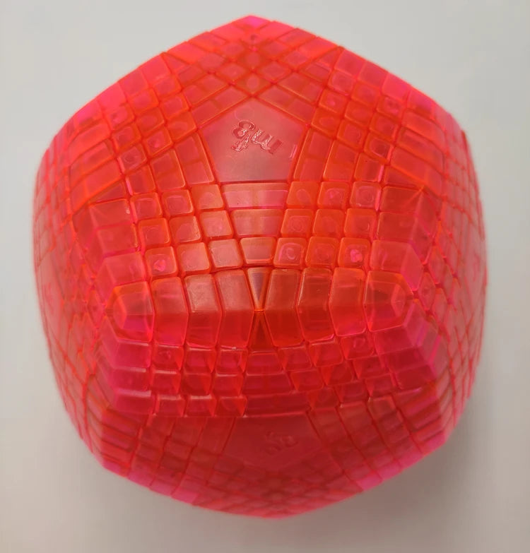 MF8 Petaminx Transparent Rose Red Limited Edition - CubeIn