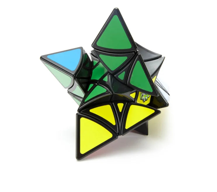 Lanlan Star pyraminx Curvy hexagram Black