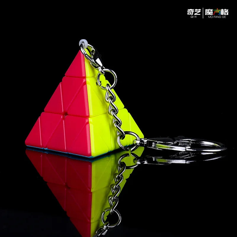 Qiyi Ivy pyraminx Cube Keychain - CubeIn