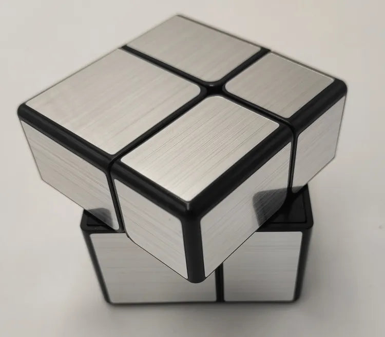 Qiyi 2x2 Mirror Cube gold/silver