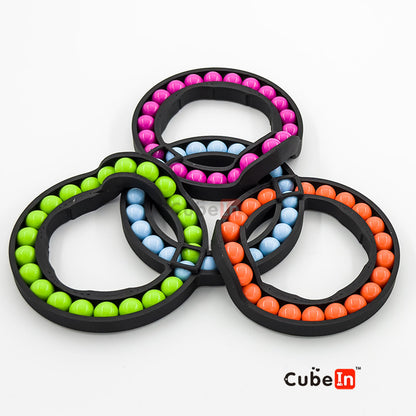 Hungary 4 Rings Puzzle (3D printed)