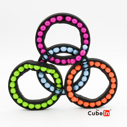Hungary 4 Rings Puzzle (3D printed)