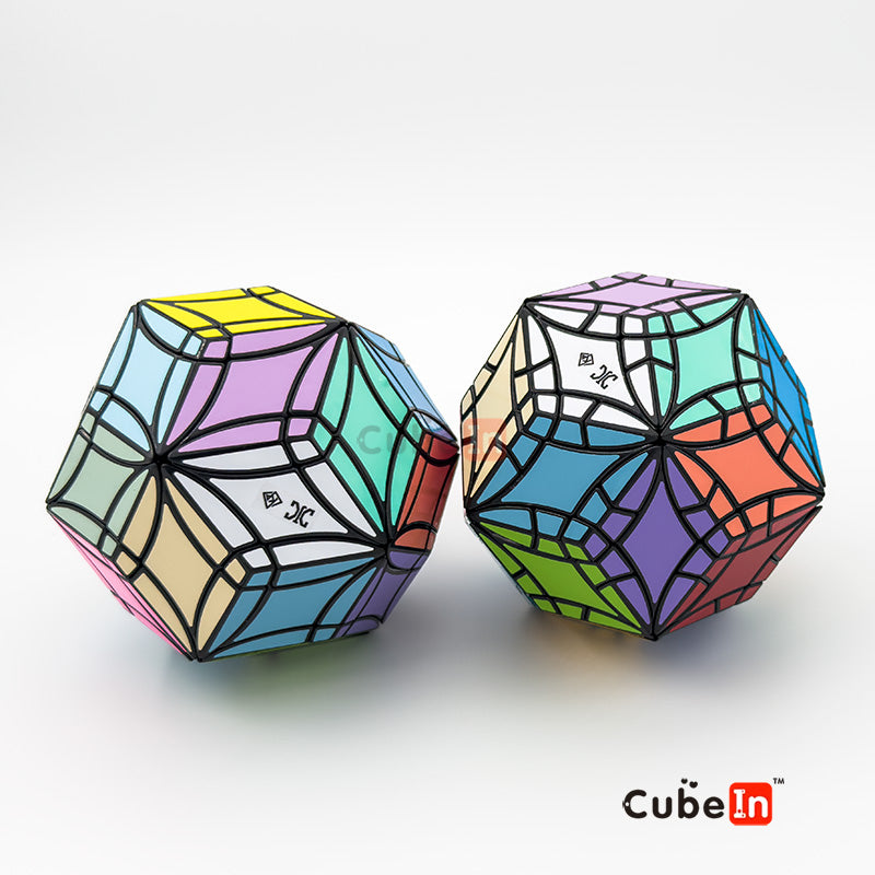 Kairis Puzzle Curvy Face Turning Rhombus Triacontahedron Plus