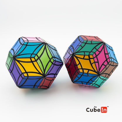 Kairis Puzzle Curvy Face Turning Rhombus Triacontahedron Plus