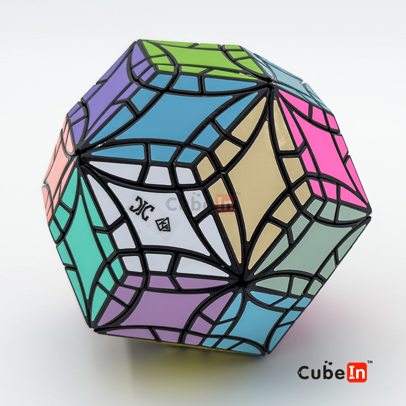 Kairis Puzzle Curvy Face Turning Rhombus Triacontahedron Plus