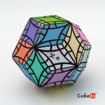 Kairis Puzzle Curvy Face Turning Rhombus Triacontahedron Plus