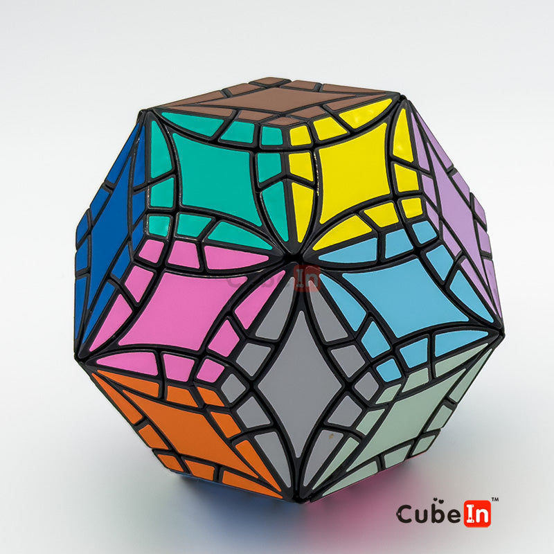 Kairis Puzzle Curvy Face Turning Rhombus Triacontahedron Plus