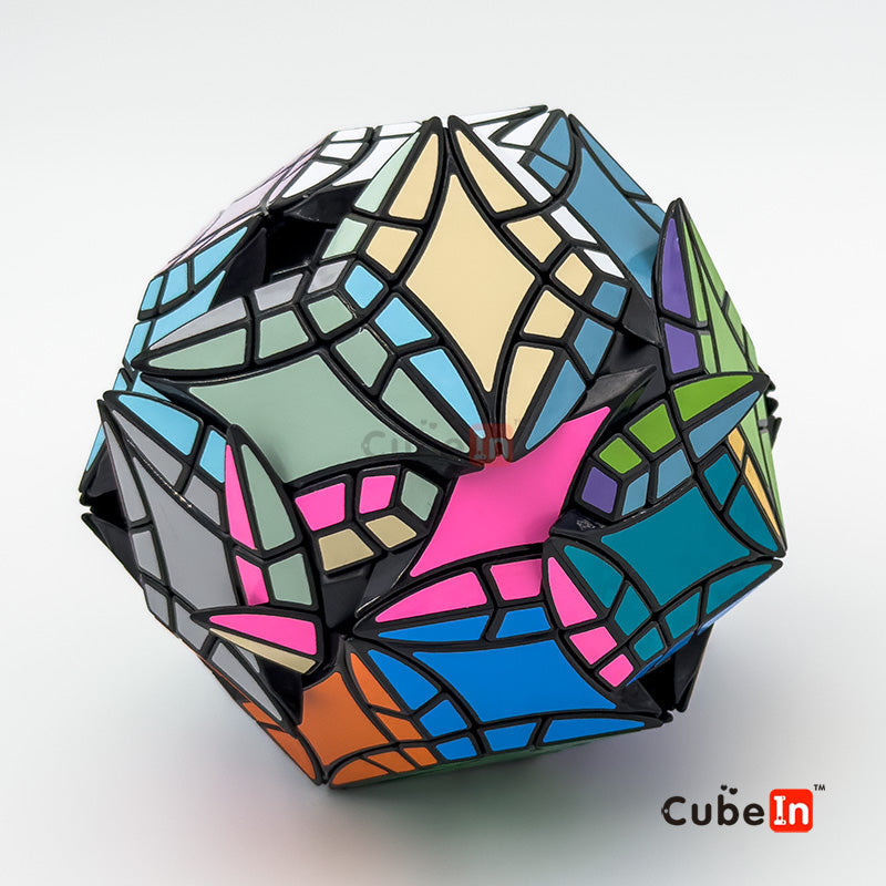 Kairis Puzzle Curvy Face Turning Rhombus Triacontahedron Plus
