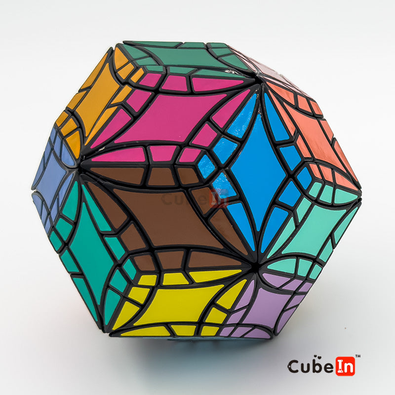 Kairis Puzzle Curvy Face Turning Rhombus Triacontahedron Plus