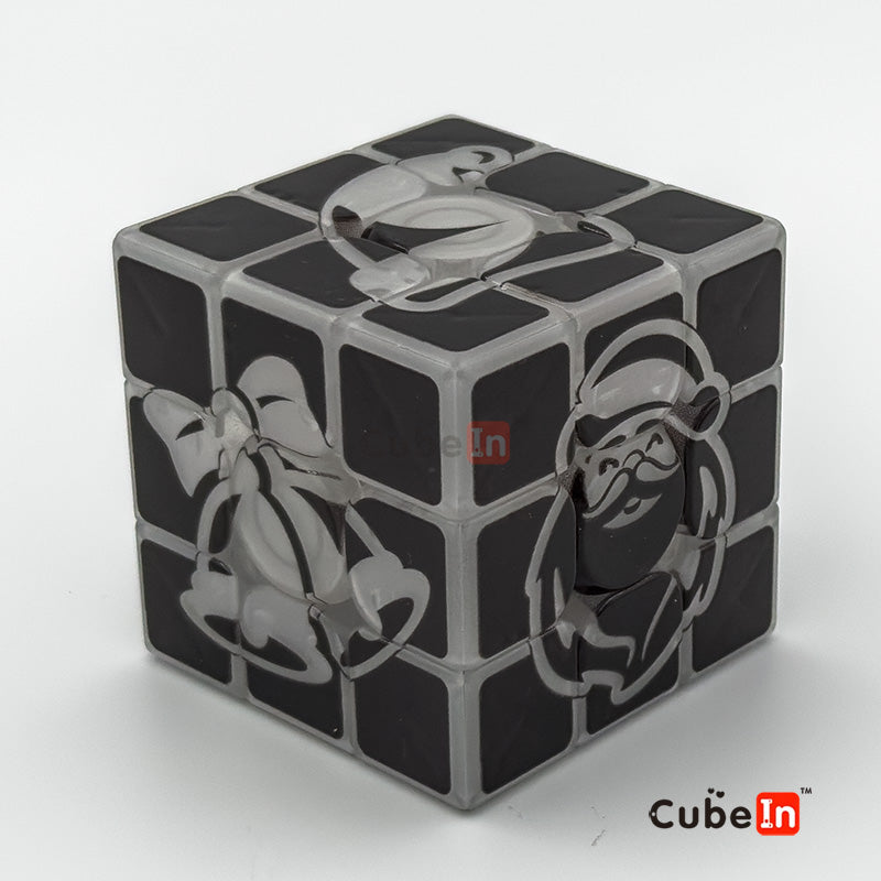 Ziina Halloween Cube 3x3 (Glow In the Dark)