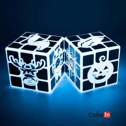 Ziina Halloween Cube 3x3 (Glow In the Dark)
