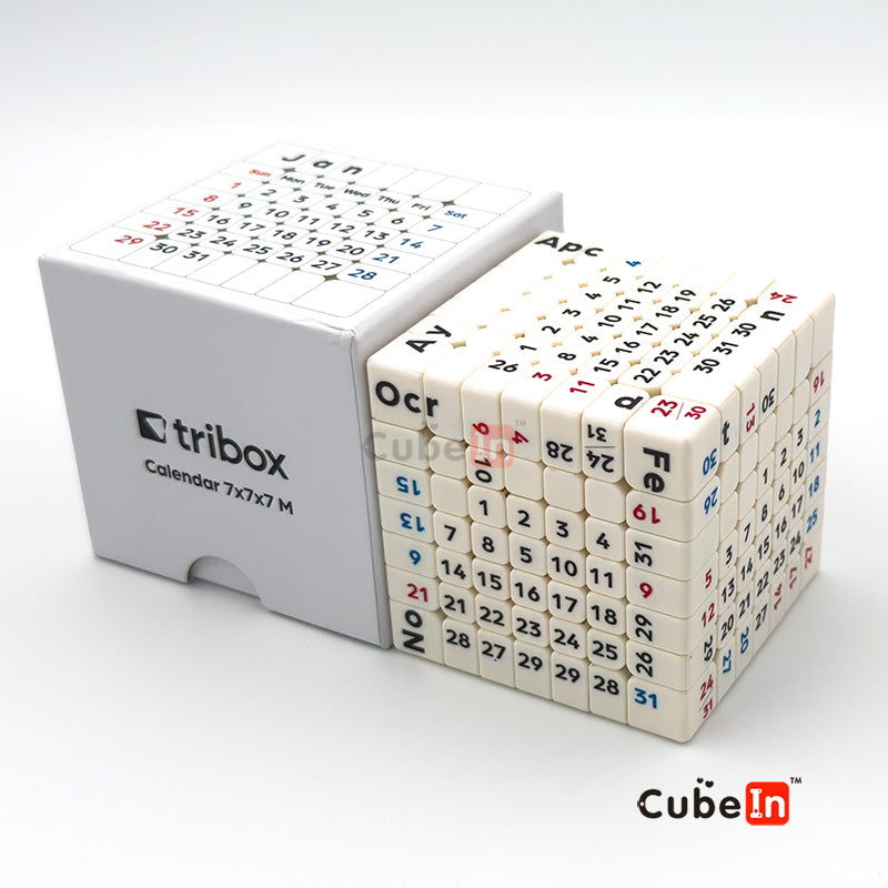 7x7 Magnetic Calendar Cube (Free Shipping)