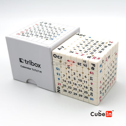 7x7 Magnetic Calendar Cube (Free Shipping)