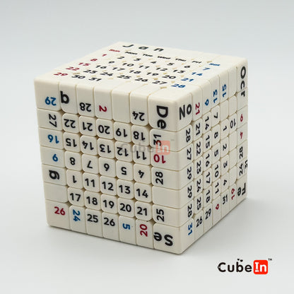 7x7 Magnetic Calendar Cube (Free Shipping)