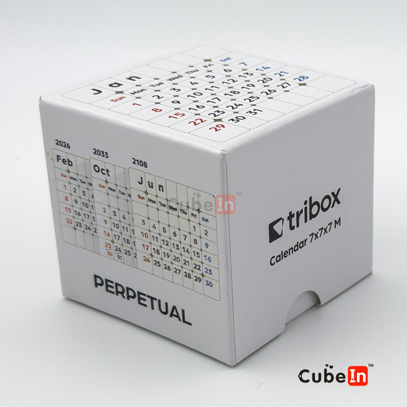 7x7 Magnetic Calendar Cube (Free Shipping)
