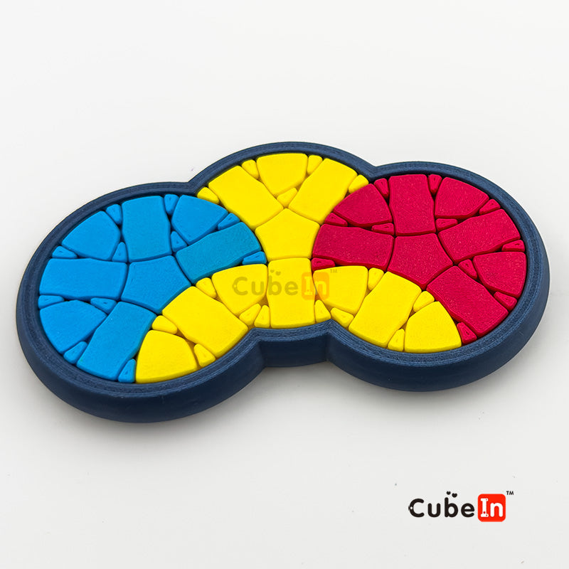 Cube4you Fragmentation Ring 3 Circles Puzzle