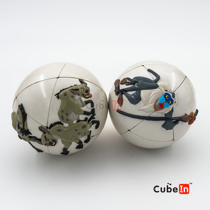 Vintage Lion king cube Ball