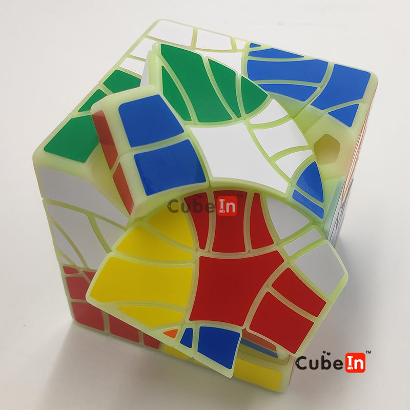 Куб x² «Рыбы» (напечатан на 3D-принтере) 