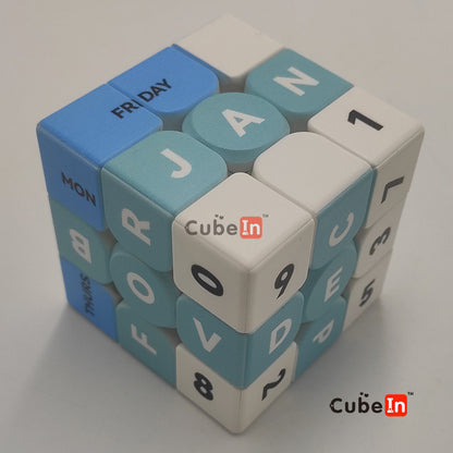 Ziina Heat Printed Calendar  Cube