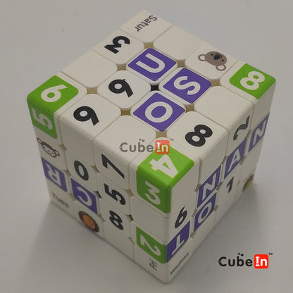 Ziina Heat Printed Calendar  Cube