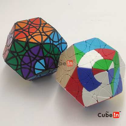 Dodecaedro estrella espiral (3D)