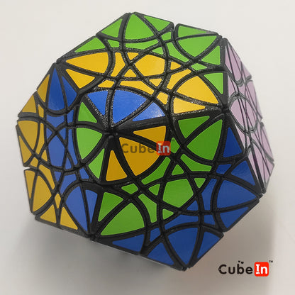 Dodecaedro estrella espiral (3D)