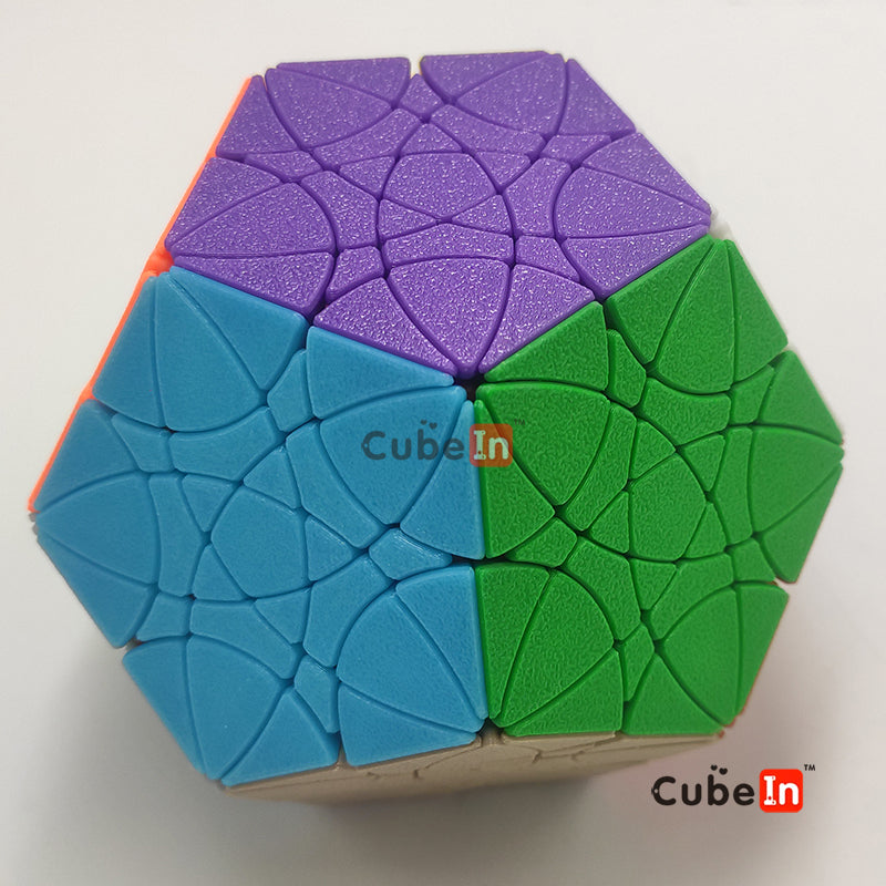 Dodecaedro estrella espiral (3D)
