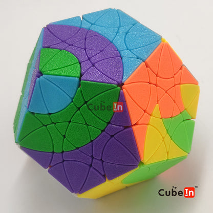 Dodecaedro estrella espiral (3D)