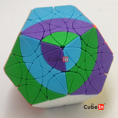 Dodecaedro estrella espiral (3D)