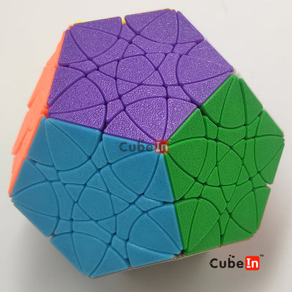 Dodecaedro estrella espiral (3D)