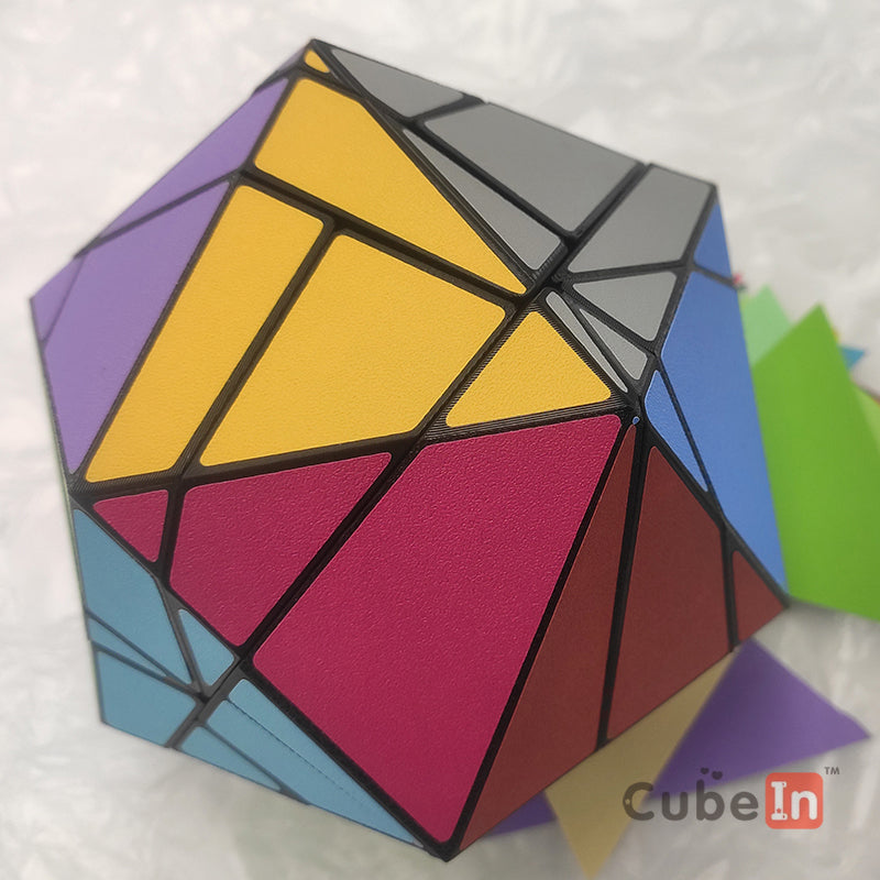 Xi Ghost SQ IcosaMinx Puzzle MOD impreso en 3D