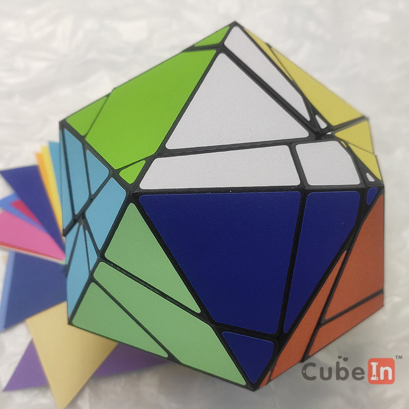 Xi Ghost SQ IcosaMinx Puzzle MOD impreso en 3D