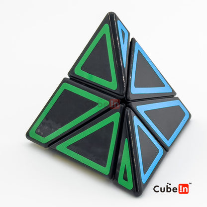 Cubo Pyraminx de 3 ejes Jumo