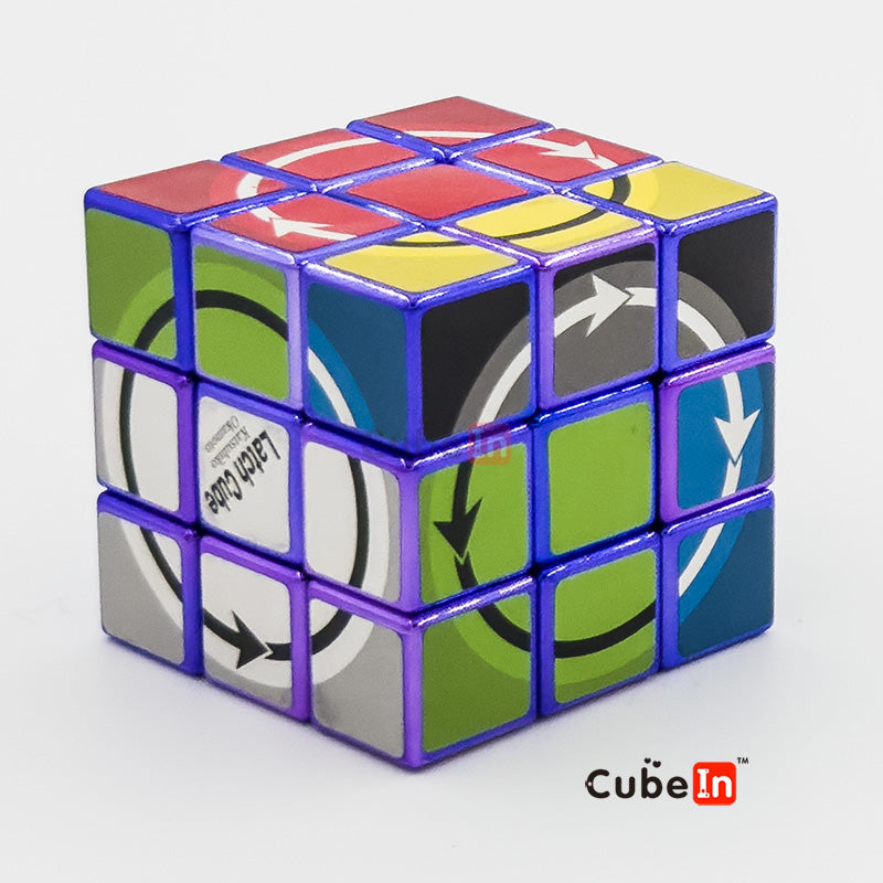 Katsuhiko Okamoto Latch Cube Metallized Edition - Rare Hard Twisty Puzzle