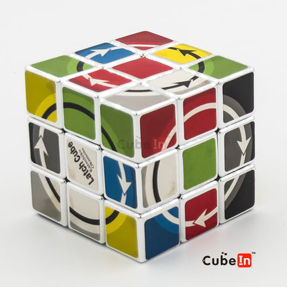 Katsuhiko Okamoto Latch Cube Metallized Edition - Rare Hard Twisty Puzzle
