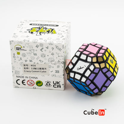 Lanlan Crazy Comet Cube - Oskar van Deventer Design 12-Axis Dodecahedron