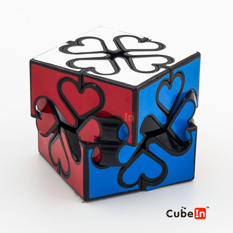 Puzle de engranajes y corazón de Lanlan