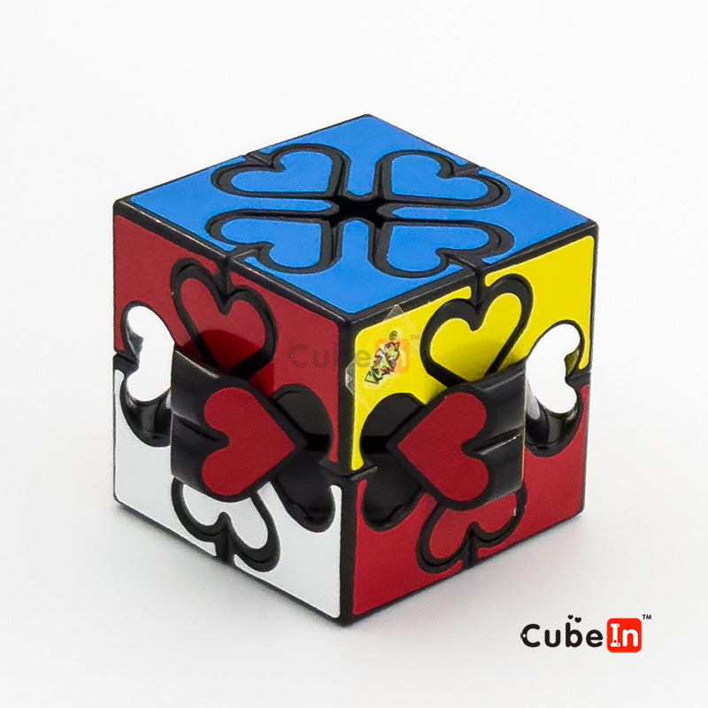 Puzle de engranajes y corazón de Lanlan