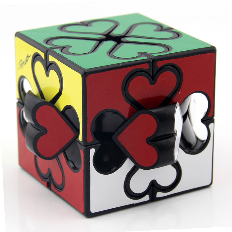 Puzle de engranajes y corazón de Lanlan