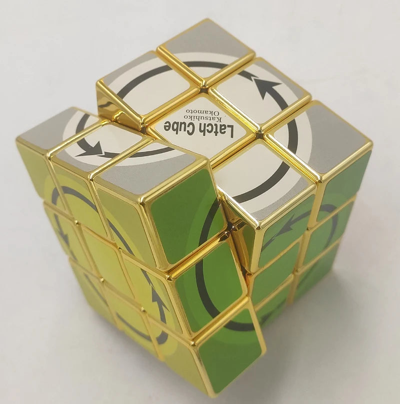 Katsuhiko Okamoto Latch Cube Metallized