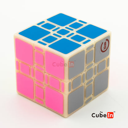 Limcube 3x3 Mixup-Würfel - 45°-Shape-Shifting-Puzzle