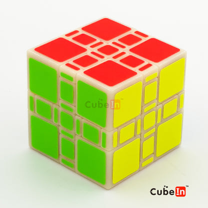 Limcube 3x3 Mixup-Würfel - 45°-Shape-Shifting-Puzzle