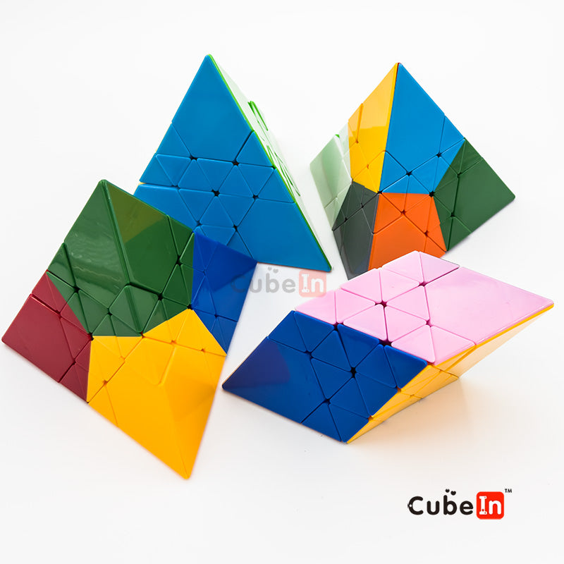 Limcube Trefoil Tetrahedron & Rhombohedron III Cube