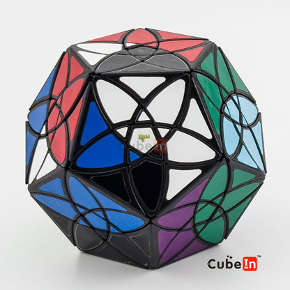 MF8 Bauhinia Dodecahedron Cube - Rex Corner Turning