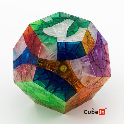 MF8 Crazy Megaminx 1 circle Edição Limitada - Desbloqueando 8 Designs em 1 Quebra-cabeça